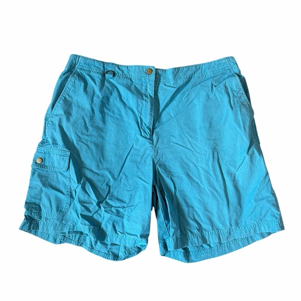 Jones New York Aqua Cargo Shorts